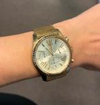Gouden Michael Kors dameshorloge, Staal, Gebruikt, Fossil, Polshorloge