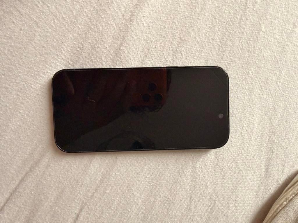 Iphone 16 pro 128 GB zwart, 128 GB, Zo goed als nieuw, Zonder simlock, Zonder abonnement