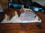 Ornament xxl oud hout hoffz aura peeperkorn landelijk, Huis en Inrichting, Ophalen, Hout, Minder dan 25 cm