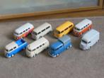 8 x VW T1/2 BUSSEN - ZGAN - WELLY  1: 35 (?), Hobby en Vrije tijd, Modelauto's | 1:32, Ophalen of Verzenden, Zo goed als nieuw