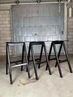 3x HAY copenhague barstool (meerdere aanwezig), 60 tot 90 cm, Gebruikt, 3 krukken, Hout