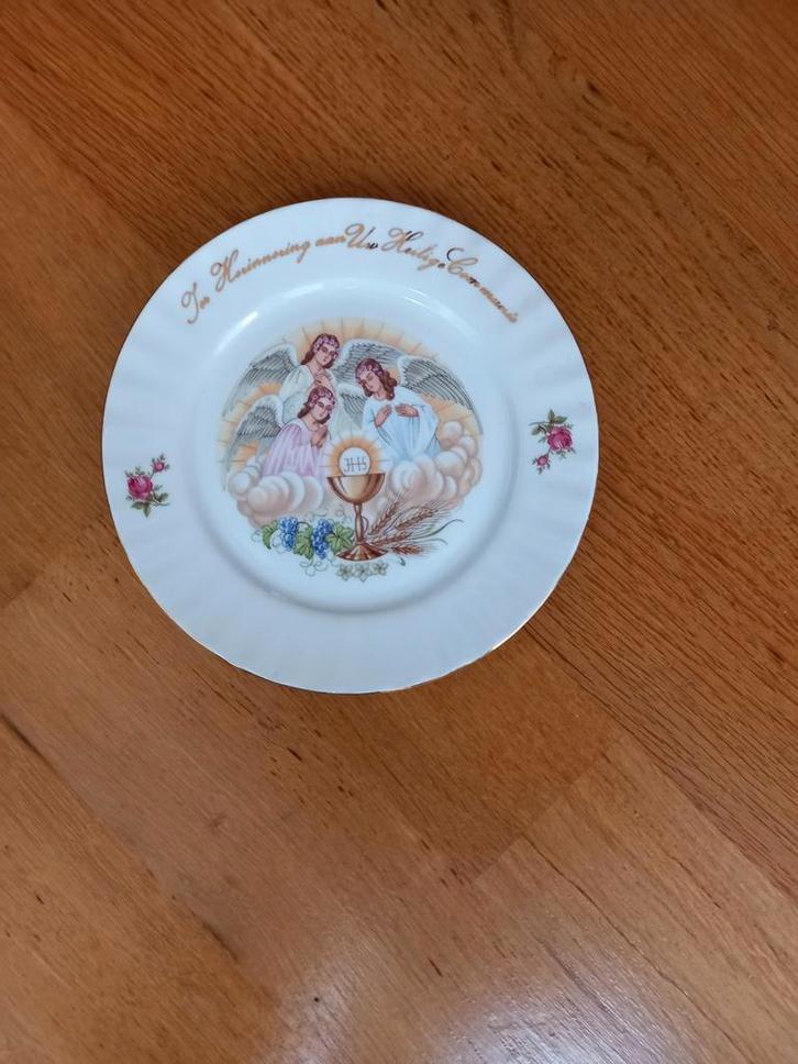 Heilige communiebord., Antiek en Kunst, Antiek | Porselein, Ophalen of Verzenden