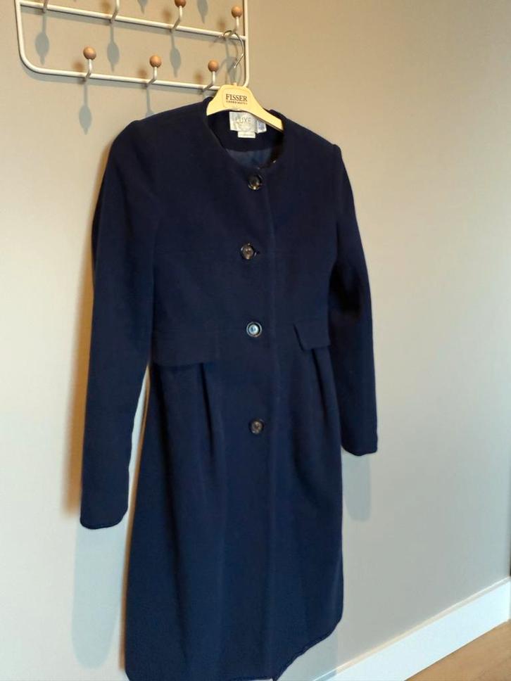 Mooie Zwangerschapsjas, Kleding | Dames, Jassen | Zomer, Zo goed als nieuw, Maat 38/40 (M), Blauw, Ophalen of Verzenden