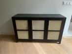 Webbing dressoir zwart, Huis en Inrichting, Kasten | Dressoirs, Gebruikt, 100 tot 150 cm, Ophalen of Verzenden, 25 tot 50 cm
