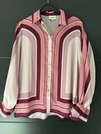 Shoeby Blouse Roze Retro Maat M, Kleding | Dames, Ophalen of Verzenden, Zo goed als nieuw, Maat 38/40 (M), Roze