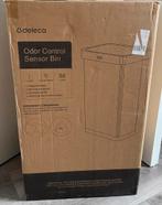 Deleca sensor prullenbak 50 liter - zwart, 50 tot 75 cm, Nieuw, 40 liter of meer, Ophalen of Verzenden