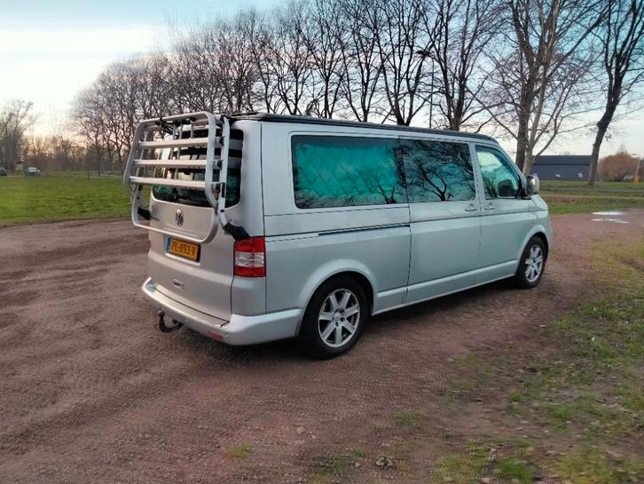 VW T5 Caravelle Camper 340wb, Caravans en Kamperen, Campers, Particulier, tot en met 4, Buscamper of Camperbus, Volkswagen, Overige merken