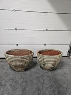 Bloempotten, Ophalen, Steen, Rond, Minder dan 40 cm