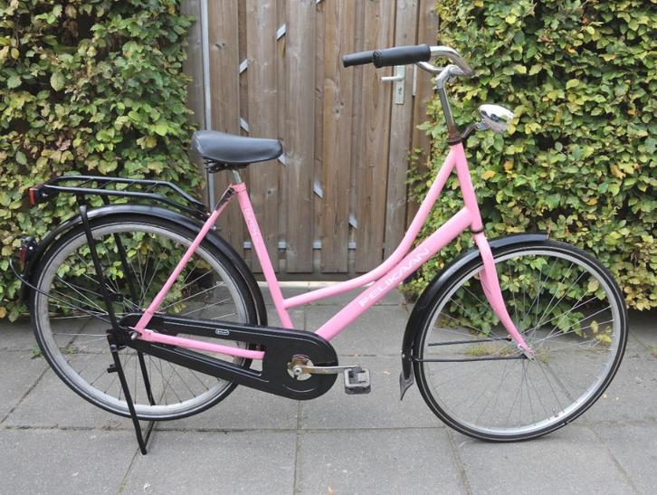 Pelikaan omafiets damesfiets 28 inch frame=56cm, Fietsen en Brommers, Fietsen | Dames | Omafietsen, Zo goed als nieuw, 53 tot 56 cm