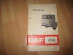 DAF F1400 en F2000 uit 1972 originele instructieboekjes, Ophalen of Verzenden, Gebruikt, DAF, Overige Auto-onderdelen