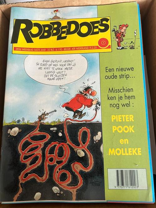 robbedoes weekblad jaargang 40 tm jaargang 58, Boeken, Stripboeken, Zo goed als nieuw, Complete serie of reeks, Ophalen of Verzenden