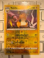 Raichu 050/195 - Reverse Holo Pokémon Kaart - Packfresh, Ophalen of Verzenden, Nieuw, Losse kaart, Foil