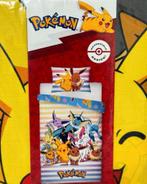 Pokemon dekbedovertrek 135 x 200 cm dubbelzijdig pikachu, Jongetje of Meisje, Dekbedovertrek, Nieuw, Ophalen of Verzenden