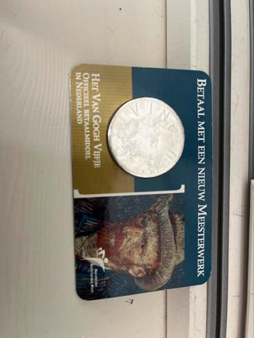 Vincent van Gogh vijfje Coincard beschikbaar voor biedingen