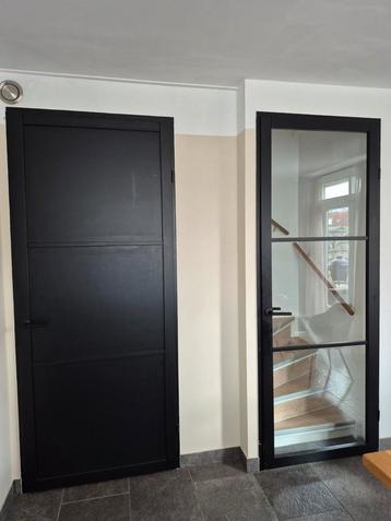 2 Svedex steellook houten opdek deuren 93x231,5  beschikbaar voor biedingen