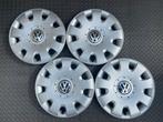 Set orig Volkswagen Golf, Touran en Caddy wieldoppen 15 inch, Ophalen of Verzenden, Gebruikt