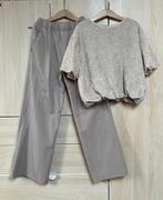 Zara set kerst glittertop broek maat 134, Meisje, Nieuw, Ophalen of Verzenden, Zara