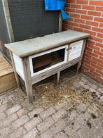 Konijnenhok / leghok kip gratis af te halen, Dieren en Toebehoren, Ophalen, 110 cm of meer, Zo goed als nieuw, 90 cm of meer