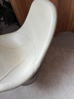 Wit leren Ikea Tirup draaistoel, Huis en Inrichting, Ophalen, Gebruikt, Vintage, Eén