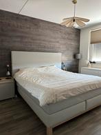 Mooi boxspring bed in goede staat, Huis en Inrichting, Slaapkamer | Bedden, Ophalen, Tweepersoons, Zo goed als nieuw, 180 cm