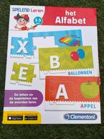 Alfabet puzzel clementoni, Ophalen of Verzenden, Zo goed als nieuw, Taal en Lezen