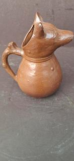 Oude Kan in de vorm van een dier, Antiek en Kunst, Antiek | Keramiek en Aardewerk, Ophalen of Verzenden