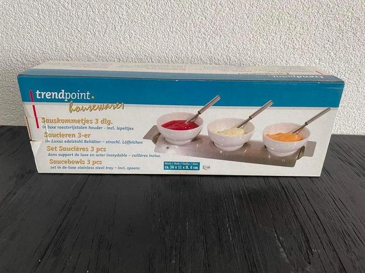 Witte schaaltjes / kommetjes - nieuw, Huis en Inrichting, Keuken | Servies, Nieuw, Overige typen, Overige stijlen, Porselein, Ophalen of Verzenden