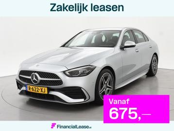 Mercedes-Benz C-klasse 180 AMG LINE SEDAN + SFEERVERLICHTING beschikbaar voor biedingen
