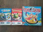 Spellenpakket: Levensweg, Valkuil & Monopoly Junior, Ophalen of Verzenden, Gebruikt, Parker, Reisspel
