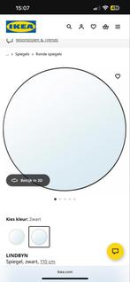 IKEA Lindbyn spiegel 110cm gezocht!, Ophalen, Gebruikt, 100 tot 150 cm, Rond