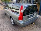 Volvo V70 2.4 Kinetic Automaat / Youngtimer, Auto's, Gebruikt, Zwart, Traction-control, Leder en Stof
