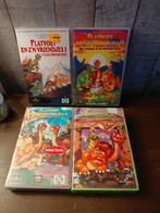 Platvoet 1,2,4,6 op videoband., Alle leeftijden, Ophalen of Verzenden, Gebruikt, Tekenfilms en Animatie