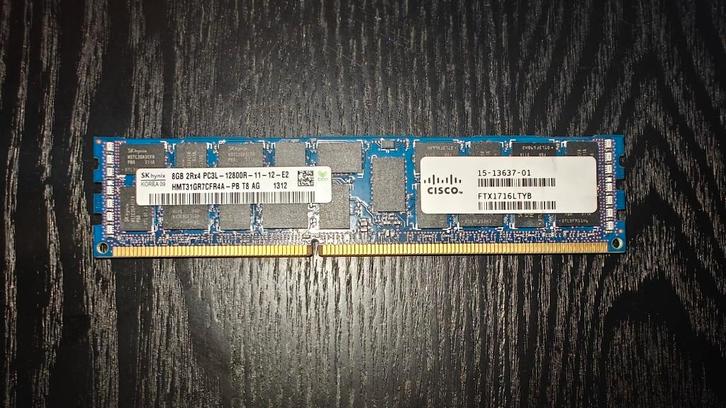 meerdere SK hynix DDR3 ECC 8GB, Computers en Software, RAM geheugen, Zo goed als nieuw, Server, 8 GB, DDR3, Ophalen of Verzenden