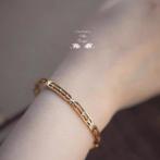 Gouden Armband met Verfijnd Design, Ophalen of Verzenden, Nieuw, Goud