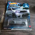 Hot Wheels PREMIUM JEEP GRAND CHEROKEE TRACKHAWK FAST & FURI, Ophalen of Verzenden, Nieuw, Auto