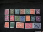 Duitse Rijk serie 158-176 Ongestempeld,, Postzegels en Munten, Postzegels | Europa | Duitsland, Ophalen of Verzenden, Overige periodes