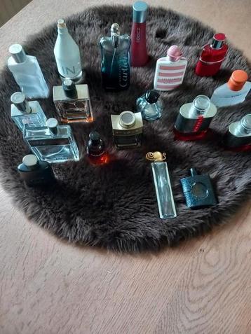 Diversen lege 16x parfum flessen Ehv5655 mierlo geldrop  beschikbaar voor biedingen
