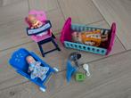 Baby popjes, barbies, babykamer, meubeltjes, Kinderen en Baby's, Speelgoed | Poppen, Ophalen of Verzenden, Zo goed als nieuw, Overige typen