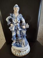 Mannelijk beeldje wit /blauw, Ophalen of Verzenden