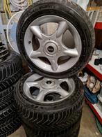 Mini velgen + Goodyear Vector winterbanden 16,5 inch 195/55, Ophalen, Gebruikt, Velg(en), 16 inch