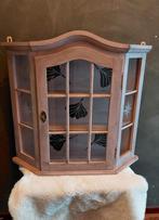 Kleine vitrinekast, Huis en Inrichting, Kasten | Vitrinekasten, Gebruikt, Minder dan 100 cm, 25 tot 50 cm, 50 tot 100 cm