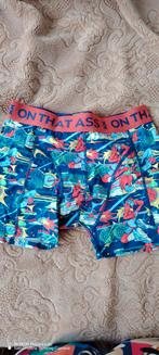 On That Ass Boxer - Blauw met Print  Nieuwe maat S, Kleding | Heren, Ophalen, Blauw, On That Ass, Boxer