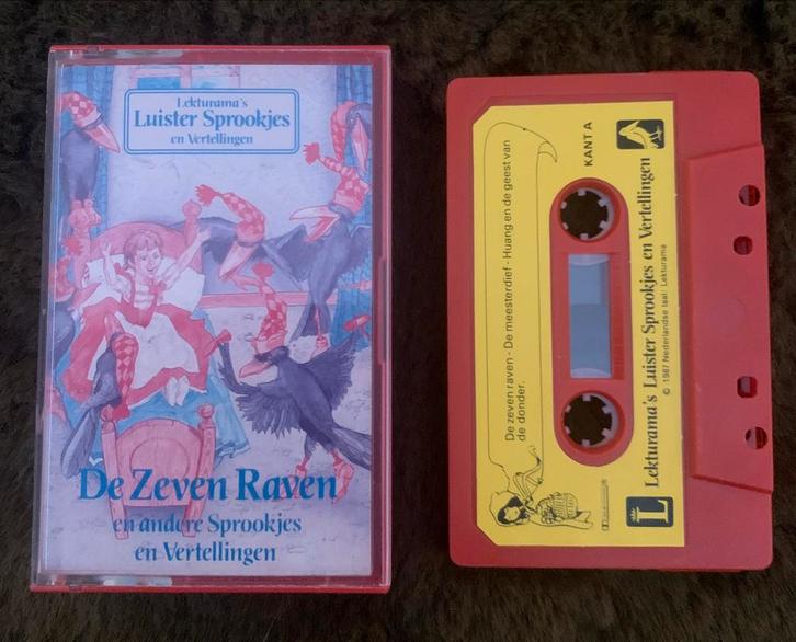 Lekturama's Luister Sprookjes - De Zeven Raven, Cd's en Dvd's, Cassettebandjes, Zo goed als nieuw, Origineel, Kinderen en Jeugd