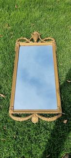 Hele mooie oude brocante spiegel, Antiek en Kunst, 50 tot 100 cm, 100 tot 150 cm, Rechthoekig, Ophalen