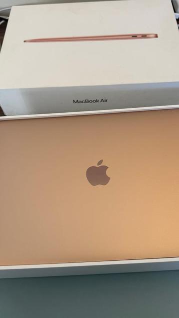  MacBook Air 13′ M1 256GB SSD 8 Core goud / roze beschikbaar voor biedingen