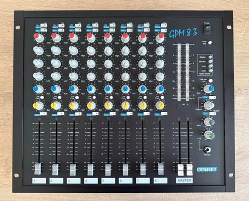 GEZOCHT DATEQ PANELEN, TEGEN HANDELSPRIJZEN!!, Muziek en Instrumenten, Mengpanelen, Zo goed als nieuw, 5 tot 10 kanalen, Microfooningang
