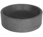 DIFFERNZ Waskom Marba beton grijs 42 x 42 cm nieuw in doos., Ophalen, Nieuw, Overige typen
