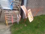 vintage droogrekken oranje/bruin, Ophalen, Gebruikt, Wasrek