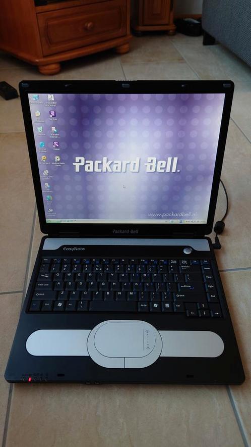 Laptop Packard-Bell Easynote met windows XP en compoort, Computers en Software, Vintage Computers, Verzenden