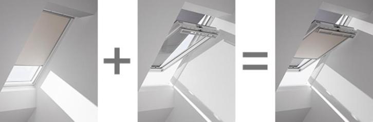 Velux voordeelset DOP MK04 nieuw, Huis en Inrichting, Stoffering | Gordijnen en Lamellen, Nieuw, Minder dan 100 cm, 50 tot 100 cm